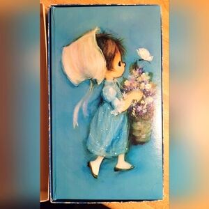 1972 hallmark photo album with Child and Butterfly